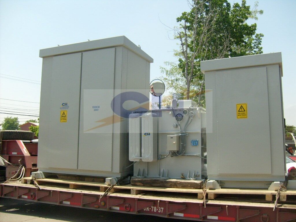 Transformadores CH Subestacion Unitaria 1500 KVA 34KV Cenizas